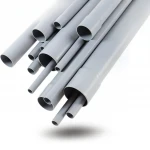 مواسير UPVC الراجحي ضغط 10 بار  قطر خارجي 250 مم سمك 11.9 مم لون رمادي