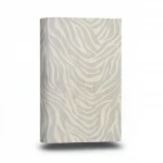 Italian Wallpaper  beige With Gray Color Patterned Design, Size 10mx0.70m, Model 15032