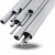 UPVC Pipes Al-Rajhi Nominal Pressure 6 Bar Outside Diameter 50 mm Thickness 1.8 mm Gray Colour