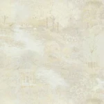 Italian Wall Covering Pale Beige, 10m Length, 0.73m Width