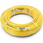 أنابيب HDPE نيبروبلاست PE 80 ضغط 10 بار قطر خارجي 25 مم سمك 1.9 مم لون أصفر 