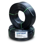 Neproplast HDPE Pipes PE 100 Pressure 12.5 Bar Outside Diameter 63 mm Thickness 4.7 mm Black | NEPROPLAST