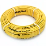 Neproplast HDPE Pipes PE 80 Pressure 10 Bar Outside Diameter 40 mm Thickness 3 mm Color Yellow