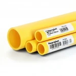 مواسير HDPE نيبروبلاست PE 80 ضغط 3.2 بار قطر خارجي 630 مم سمك 15.4  مم لون أصفر 