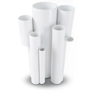 مواسير UPVC ضغط 9 بار قطر خارجي 60.2 مم سمك 2.5 مم لون أبيض