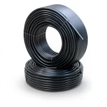 أنابيب HDPE PE 63 ضغط 10 بار قطر خارجي 20 مم سمك 1.9 مم لون أسود