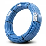 أنابيب HDPE نيبروبلاست PE 80 ضغط 10 بار قطر خارجي 25 مم سمك 1.9 مم لون أزرق   