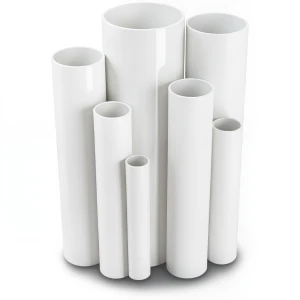 مواسير UPVC ضغط 9 بار قطر خارجي 60.5 مم سمك 3.0 مم لون أبيض