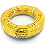 Neproplast HDPE Pipes PE 100 Pressure 12.5 Bar Outside Diameter 40 mm Thickness 3 mm Yellow | NEPROPLAST