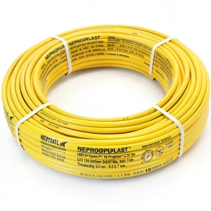 Neproplast HDPE Pipes PE 100 Pressure 12.5 Bar Outside Diameter 50 mm Thickness 3.7 mm Yellow | NEPROPLAST