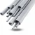 UPVC Pipes Al-Rajhi Nominal Pressure 6 Bar Outside Diameter 63 mm Thickness 1.9 mm Gray Colour