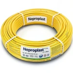 Neproplast HDPE Pipes PE 100 Pressure 12.5 Bar Outside Diameter 50 mm Thickness 3.7 mm Yellow | NEPROPLAST