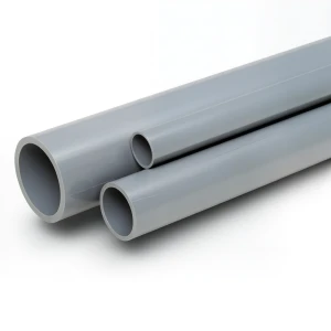 UPVC Pipes National Kham Schedule 80 Size ½ Inch Thickness 3.73 mm Gray