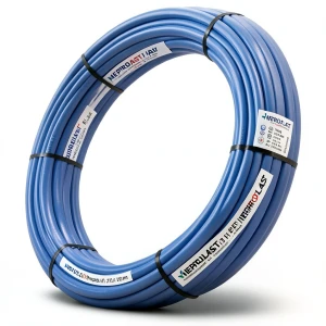 أنابيب HDPE PE 100 ضغط 12.5 بار قطر خارجي 110 مم سمك 8.1 مم لون أزرق | نيبروبلاست