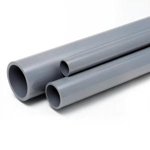 UPVC Pipes National Kham Schedule 80 Size 1 Inch Thickness 4.55 mm Gray Colour