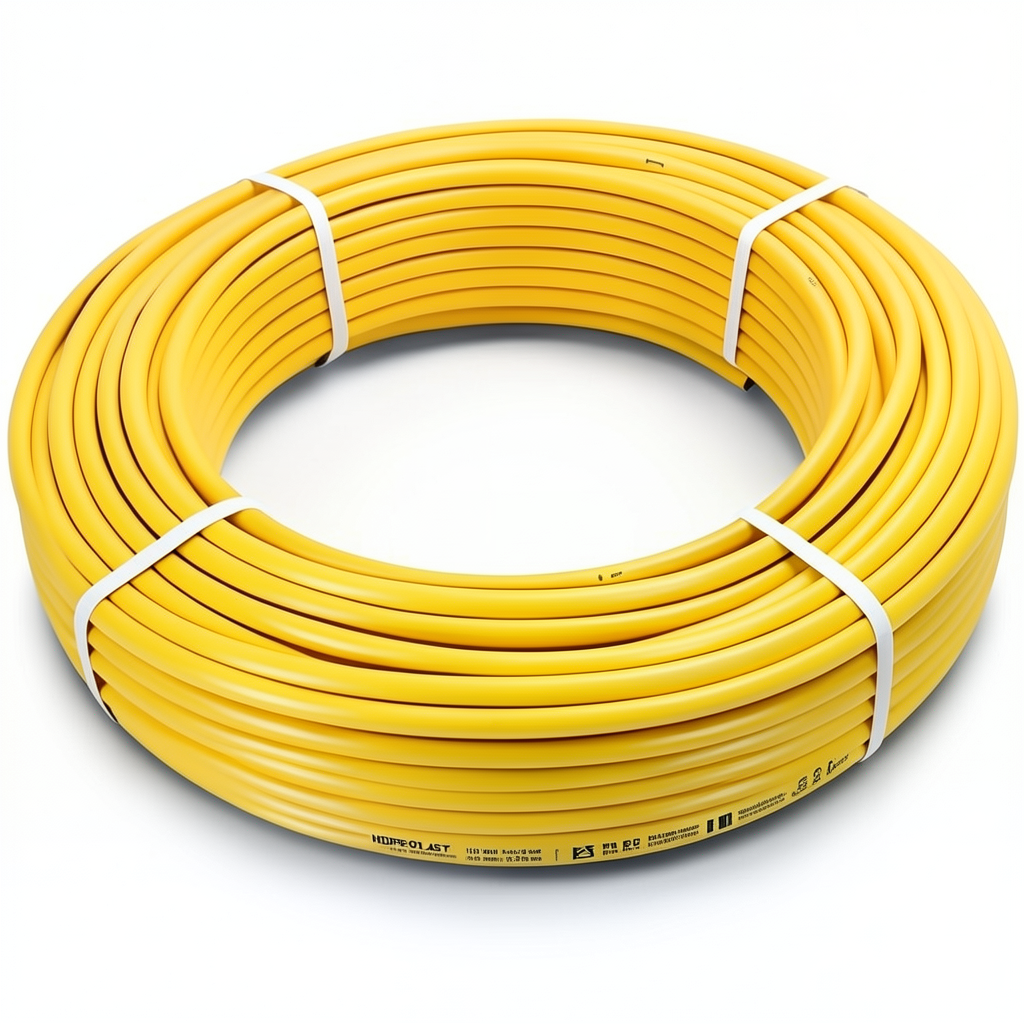 HDPE Pipes PE 100 Pressure 12.5 Bar 110 mm Diameter 8.1 mm Thickness Yellow | NEPROPLAST