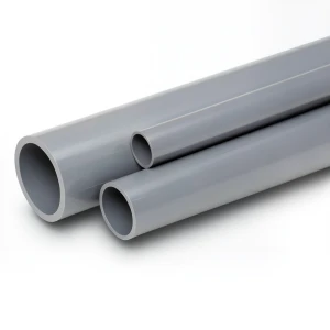 مواسير UPVC جدول 80 مقاس 2 إنش سمك 5.54 مم لون رمادي