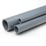 UPVC Pipes National Kham Schedule 80 Size 5 Inch Thickness 9.52 mm Gray