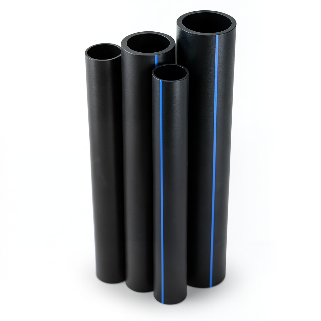 مواسير HDPE PE 100 ضغط 6 بار قطر خارجي 355 مم سمك 12.9 مم لون اسود | نيبروبلاست