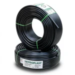 Neproplast HDPE Pipes PE 100 Pressure 12.5 Bar Outside Diameter 50 mm Thickness 3.7 mm Black | NEPROPLAST