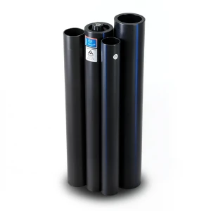 مواسير HDPE PE 100 ضغط 6 بار قطر خارجي 400 مم سمك 14.5 مم لون اسود | نيبروبلاست