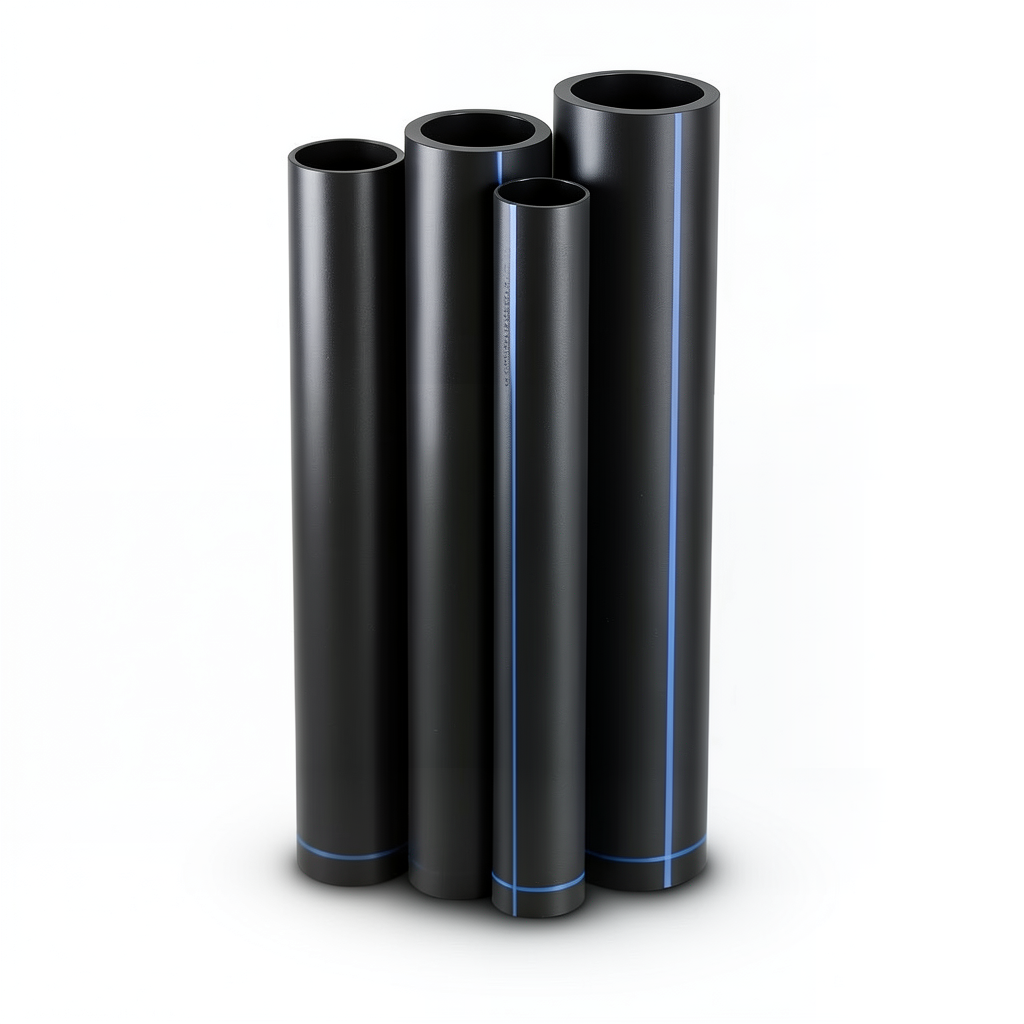 مواسير HDPE PE 100 ضغط 6 بار قطر خارجي 450 مم سمك 16.4 مم لون اسود | نيبروبلاست