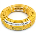 HDPE Pipes PE 100 Pressure 12.5 Bar Outside Diameter 125 mm Thickness 9.2 mm Yellow | NEPROPLAST