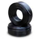 أنابيب HDPE PE 80 ضغط 16 بار قطر خارجي 20 مم سمك 2.3 مم أسود