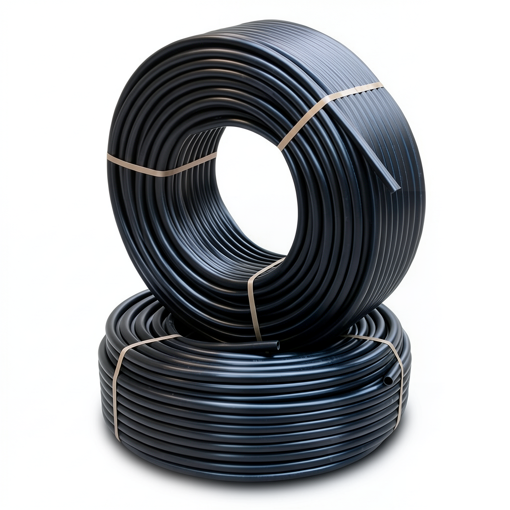 HDPE Pipes PE 100 Pressure 20 Bar 32 mm OD 3.6 mm Thickness Black