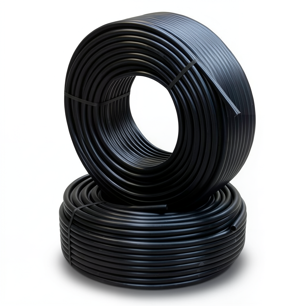 أنابيب HDPE الراجحي PE 80 ضغط 16 بار قطر خارجي 32 مم سمك 3.6 مم لون أسود