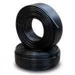 أنابيب HDPE الراجحي PE 80 ضغط 16 بار قطر خارجي 32 مم سمك 3.6 مم لون أسود