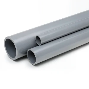UPVC Pipes National Kham Schedule 80 Size 1 Inch Thickness 4.55 mm Gray Colour
