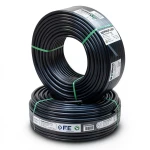 Neproplast HDPE Pipes PE 100 Pressure 12.5 Bar Outside Diameter 125 mm Thickness 9.2 mm Black | NEPROPLAST