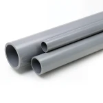UPVC Pipes Schedule 80 Size 1 ½ inch Thickness 5.08 mm Gray Colour
