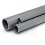 UPVC Pipes Schedule 80 Size 2 Inch Thickness 5.54 mm Gray