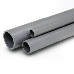 UPVC Pipes Schedule 80 Size 2 Inch Thickness 5.54 mm Gray
