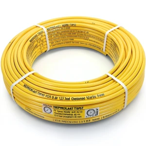 أنابيب HDPE نيبروبلاست PE 100 ضغط 12.5 بار قطر خارجي 40 مم سمك 3 مم لون أصفر | نيبروبلاست