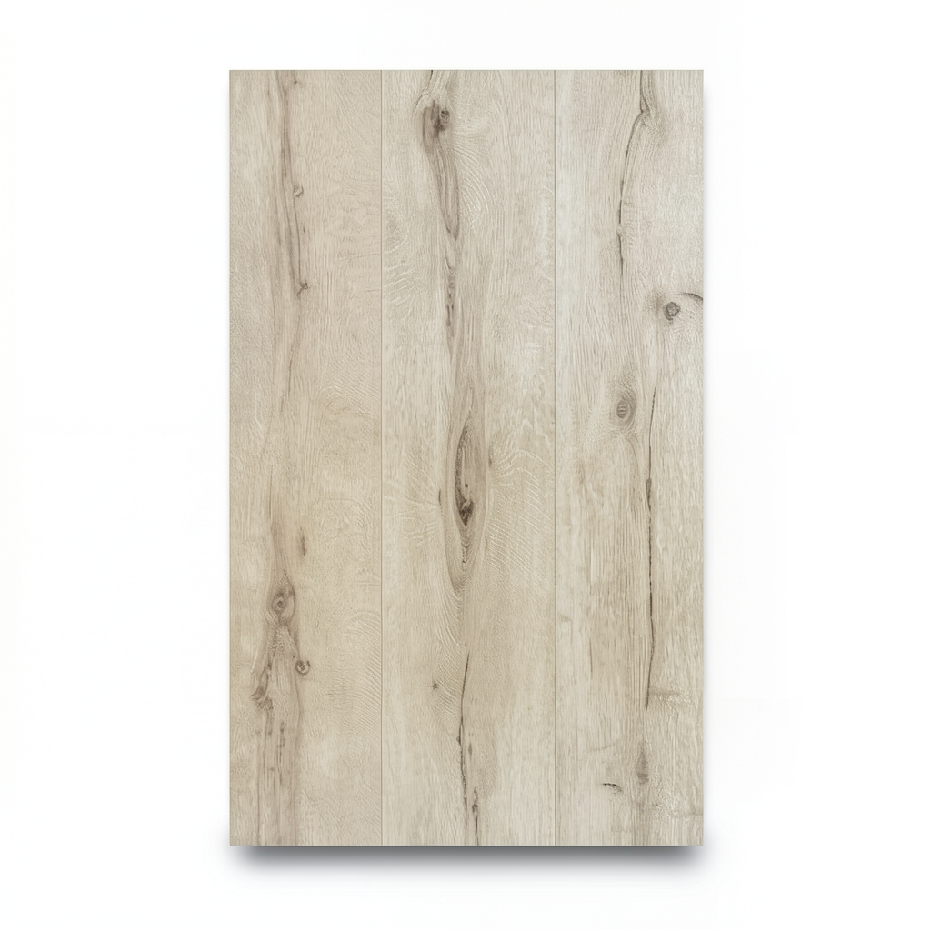 German Wooden Wallpaper 10m x 0.53m Beige, Model 514421