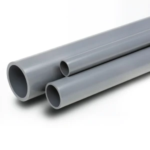أنابيب UPVC جدول 80 مقاس 6 إنش سمك 10.97 مم لون رمادي