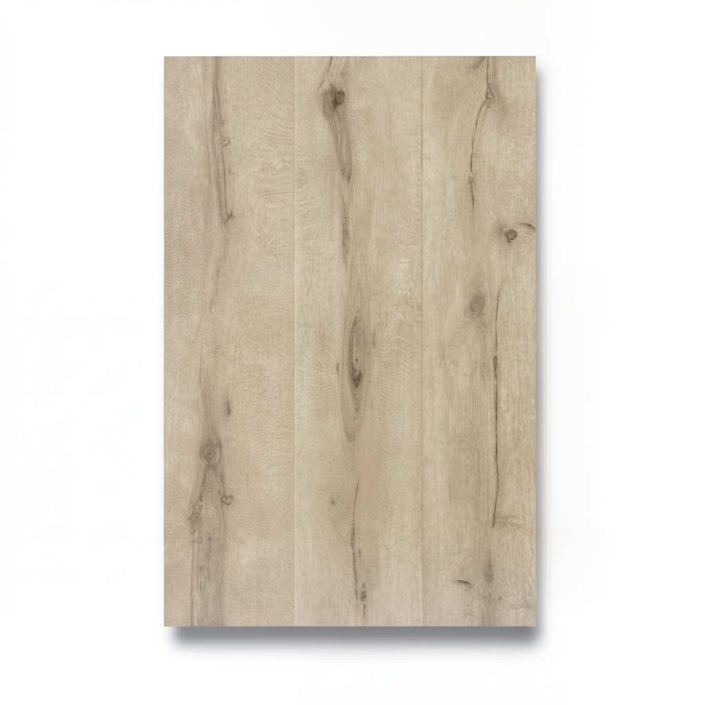 German Wooden Wallpaper 10m x 0.53m Beige, Model 514421
