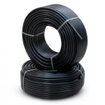 أنابيب HDPE PE 80 ضغط 16 بار قطر خارجي 20 مم سمك 2.3 مم أسود