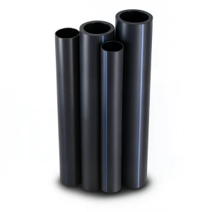 مواسير HDPE PE 100 ضغط 20 بار قطر خارجي 140 مم سمك 15.7 مم لون أسود