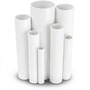 UPVC Pipes 15 Bar Pressure 60.5 mm Diameter 4.5 mm Thickness White
