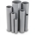 UPVC Pipes 6 Inch Thickness 4.62 mm Gray Color