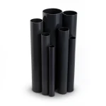مواسير UPVC ضغط اسمي 15 بار قطر خارجي 60.5 مم سمك 4.5 مم لون اسود