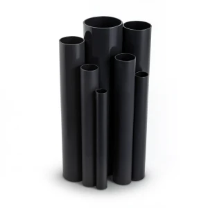 مواسير UPVC ضغط اسمي 15 بار قطر خارجي 60.5 مم سمك 4.5 مم لون اسود