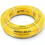 HDPE Pipes PE 100 Pressure 12.5 Bar 110 mm Diameter 8.1 mm Thickness Yellow | NEPROPLAST