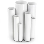 مواسير UPVC ضغط 12 بار قطر خارجي 60.2 مم سمك 3.1 مم لون أبيض