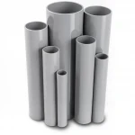 UPVC Pipes Modern Technology Nominal Pressure 2.5 Bar Outside Diameter 125 mm Thickness 1.8 mm Gray Colour
