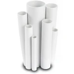 UPVC Pipes Nominal Pressure 12 Bar Outside Diameter 60.5 mm Thickness 3.7 mm White